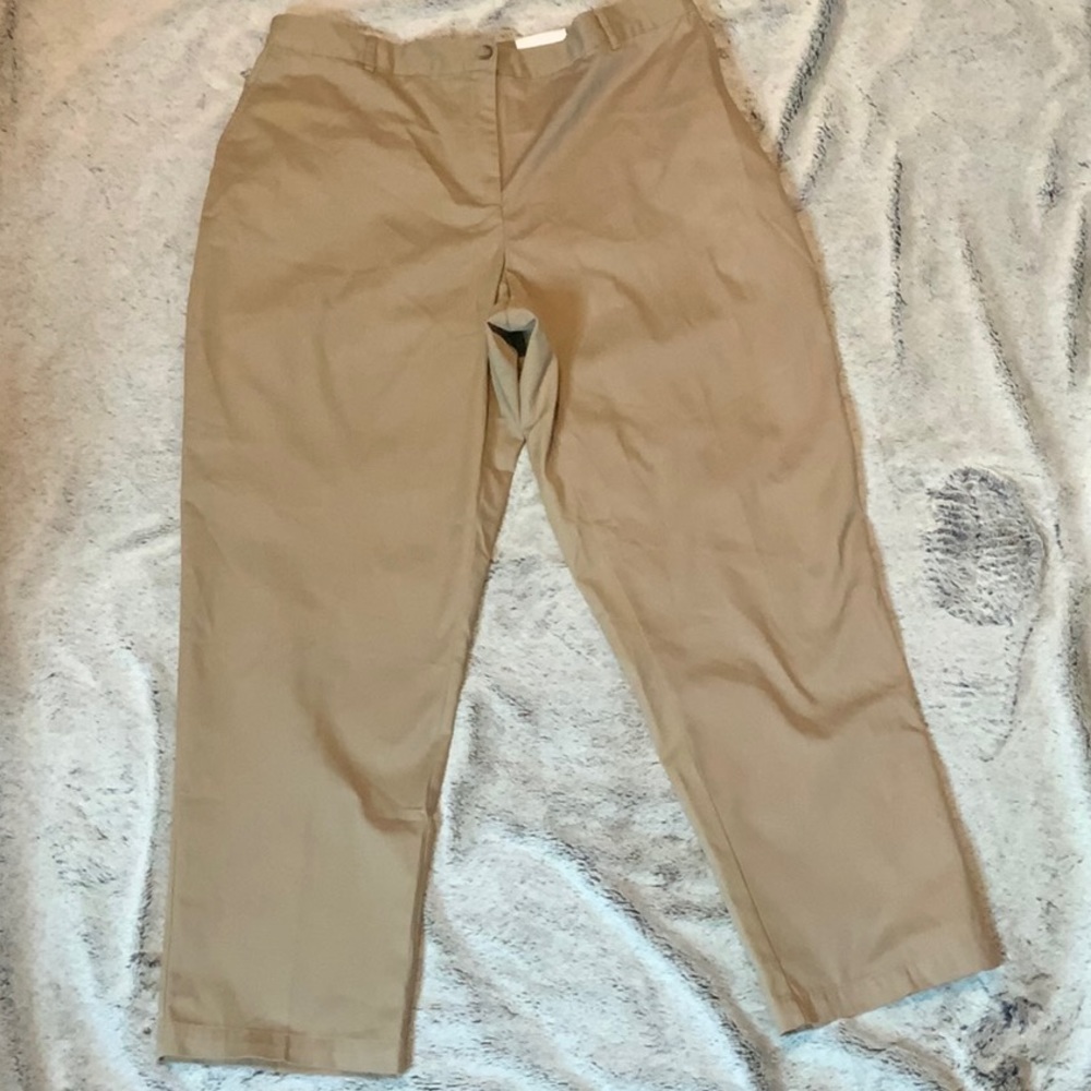 Women’s Lands’End High Rise Straight Leg Pants